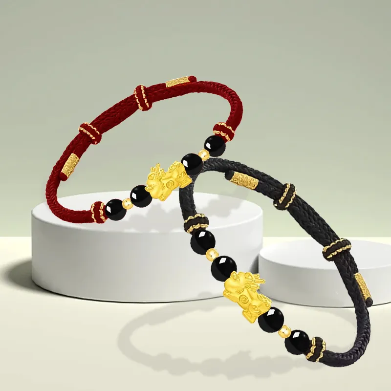 Gold Of China Gold Bracelet Unisex-3