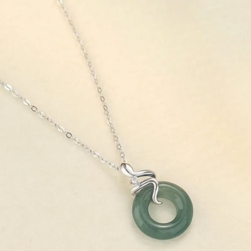 Gold Of China Bean Type Necklaces Unisex-1