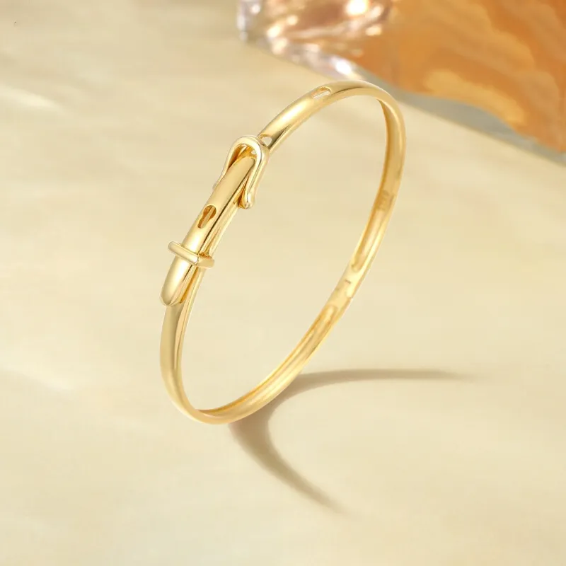 Gold Of China S925 Silver Bangles Women's-2