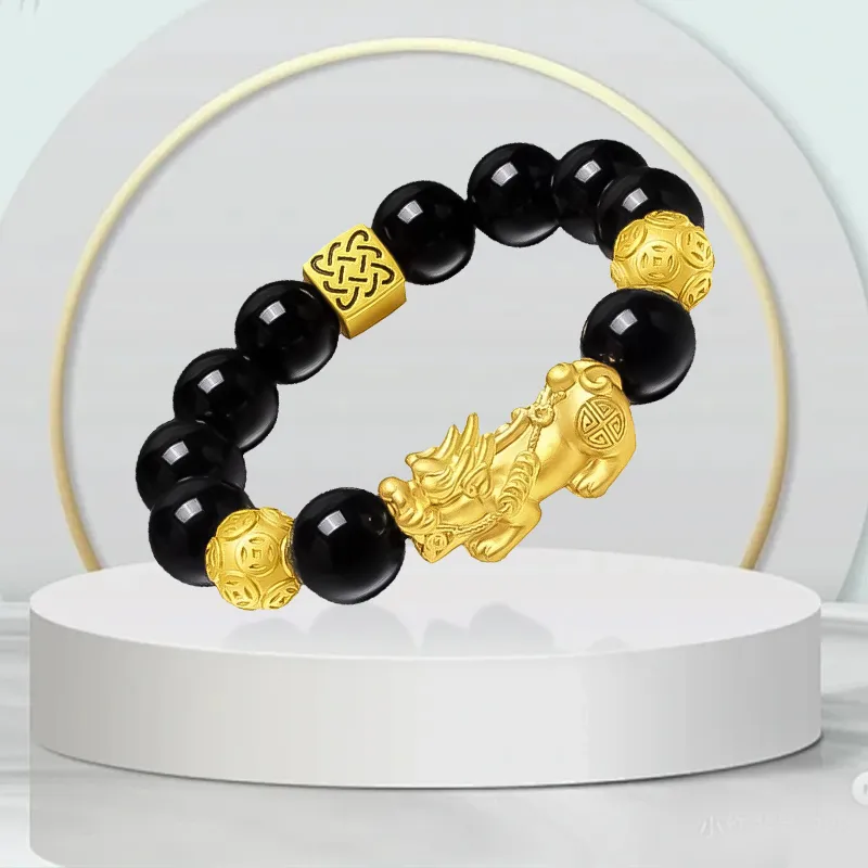 Gold Of China Gold Bracelet Unisex-2