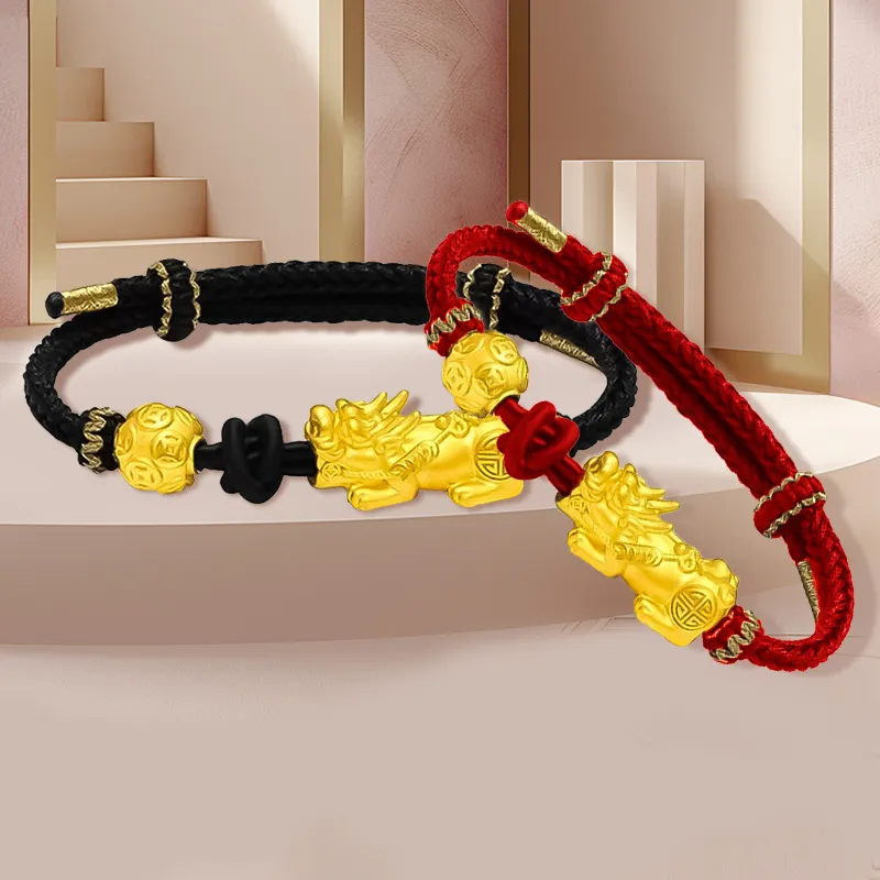 Gold Of China Gold Bracelet Unisex-3