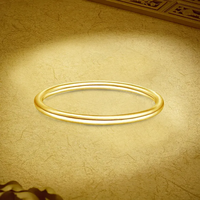Gold Of China 999 Fine Silver Sterling Silver Bracelets Women's-2