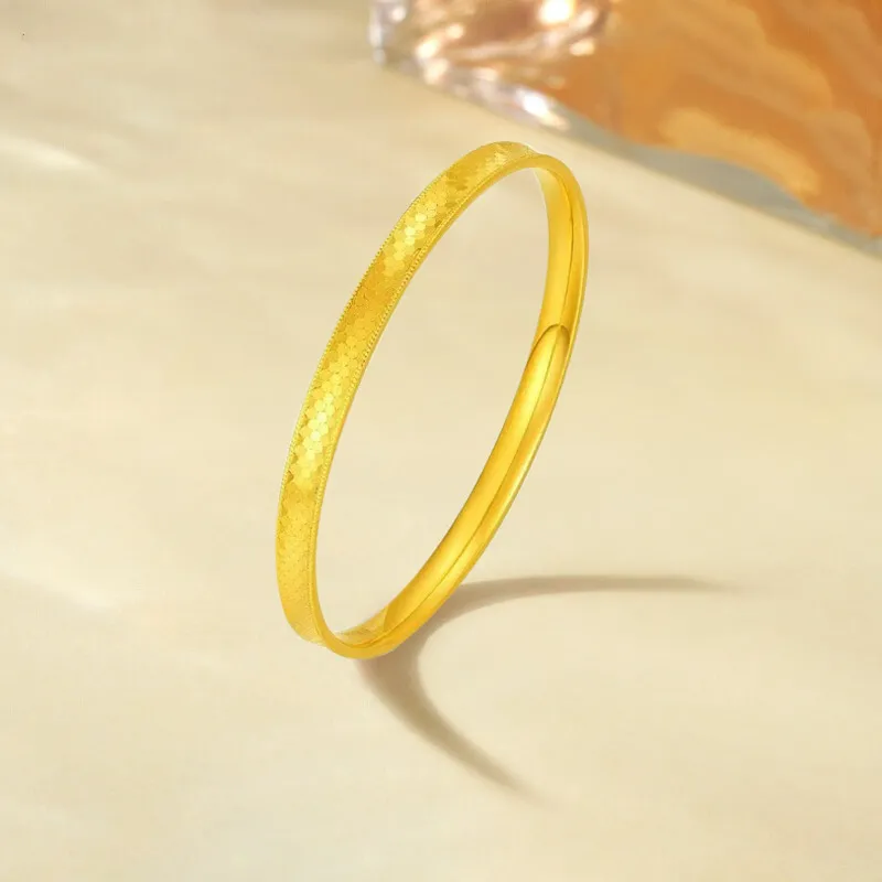 Gold Of China 999 Fine Silver Sterling Silver Bracelets Women's-2