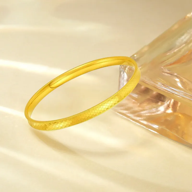 Gold Of China 999 Fine Silver Sterling Silver Bracelets Women's-1