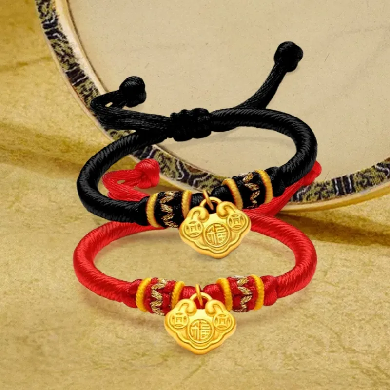 Gold Of China Gold Bracelet Unisex-2
