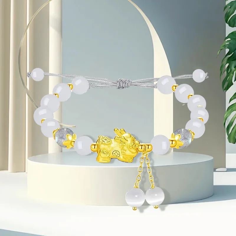 Gold Of China Gold Bracelet Unisex-2