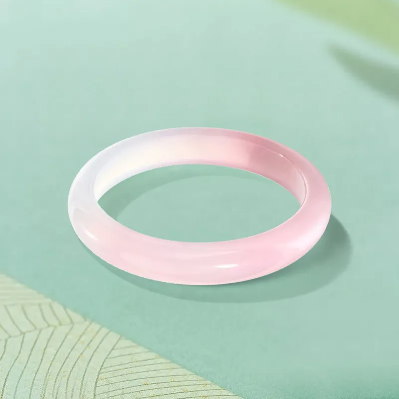 Gold Of China Chalcedony Bangles Unisex-1