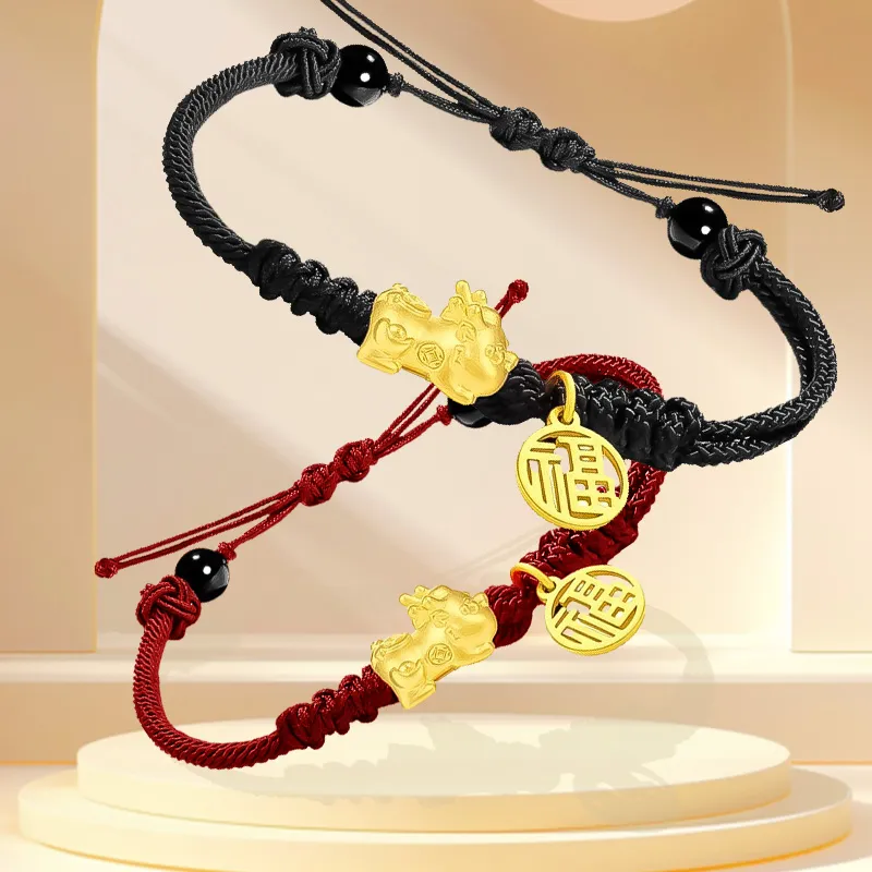 Gold Of China Gold Bracelet Unisex-5