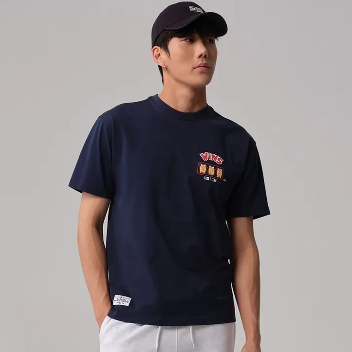 New Era T Shirt Unisex Navy Blue-2