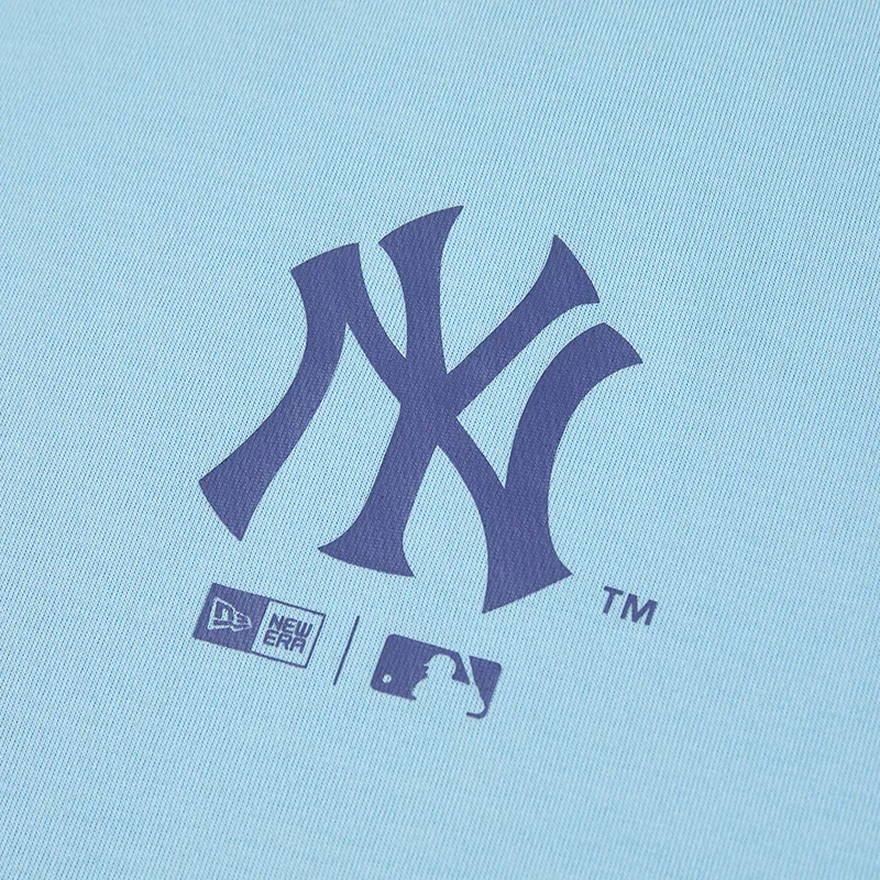 New Era T Shirt Unisex Light Blue-2