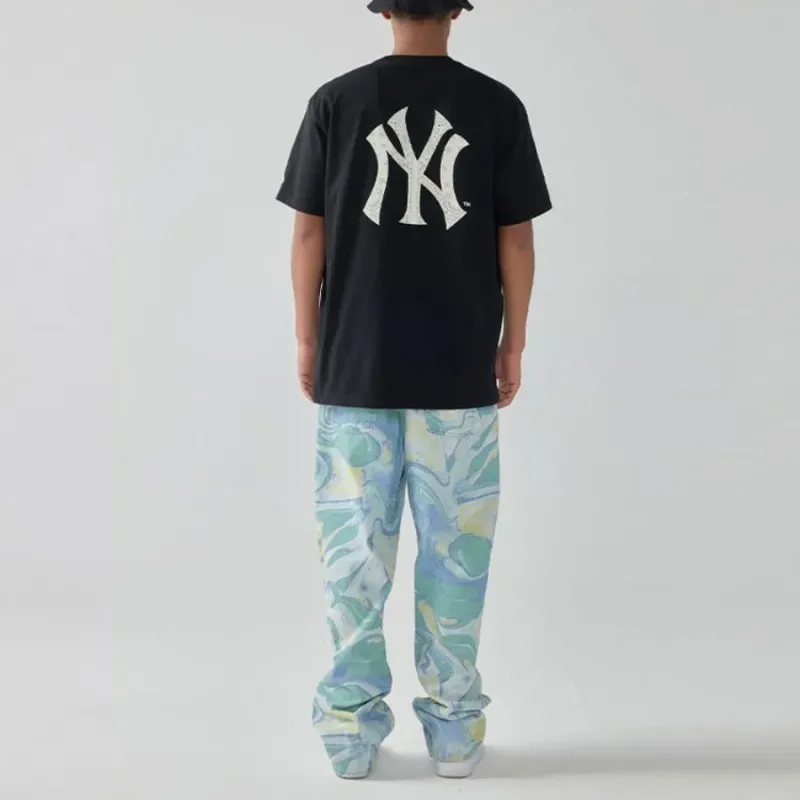 New Era Valentine's Day Series Pullover Crew Neck T Shirt, Black Unisex-4