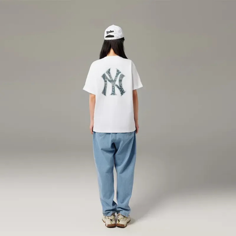 New Era Valentine's Day Series Sports Short Sleeved T Shirts, White Unisex-3