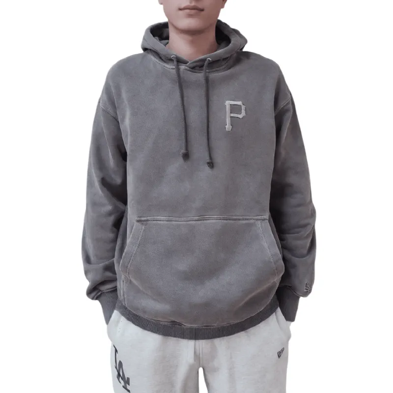 New Era MLB Lettering Hooded Sweatshirt Black-2