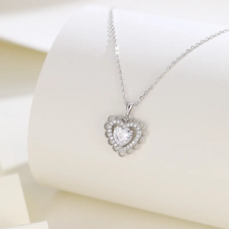 Golden Bliss S925 Silver Necklaces Women's-4