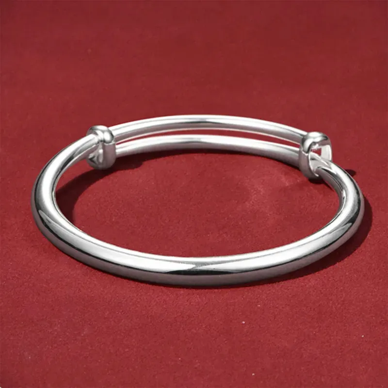 Golden Bliss S999 Sterling Silver Bracelets Women's-5