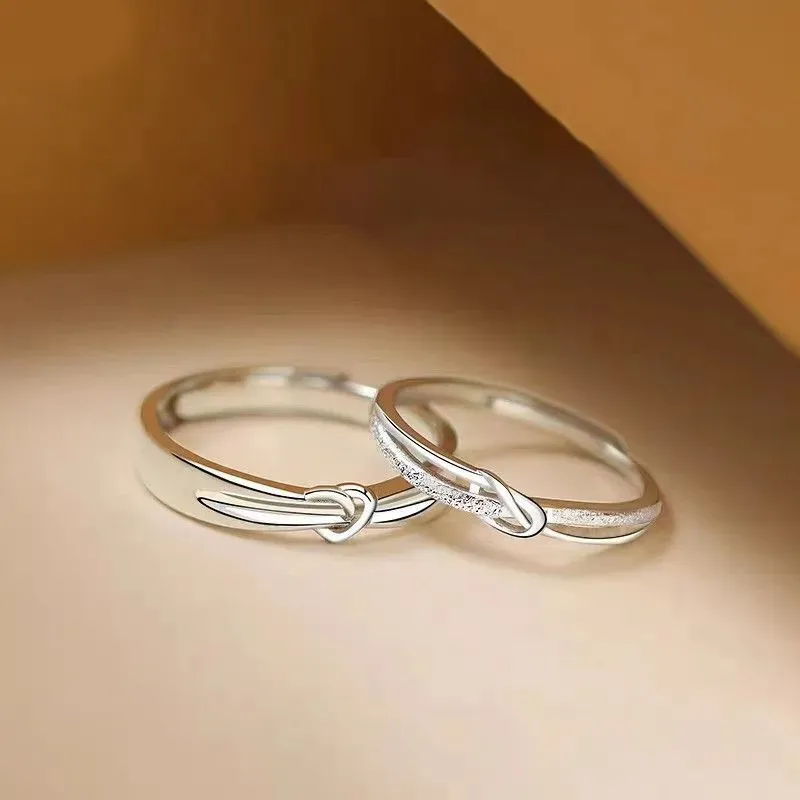 Golden Bliss 925 Sterling Silver Rings Unisex-3