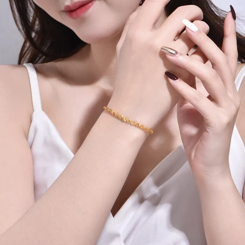 Golden Bliss Gold Bracelet Women's-1