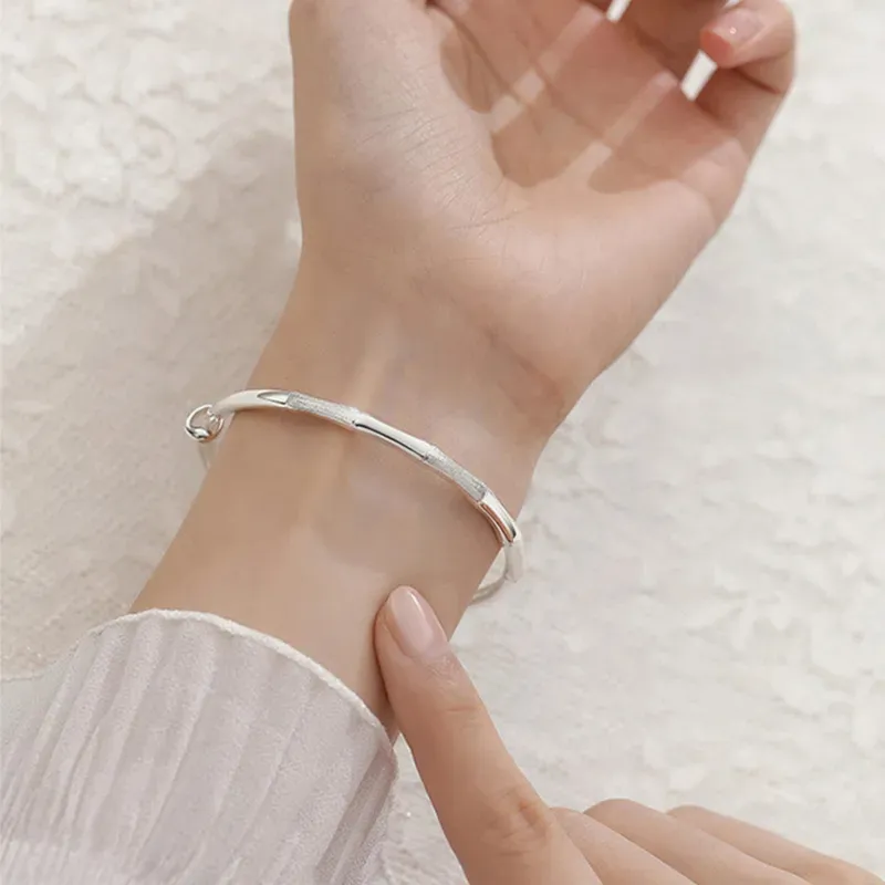 Golden Bliss S999 Fine Silver Sterling Silver Bracelets Women's-1