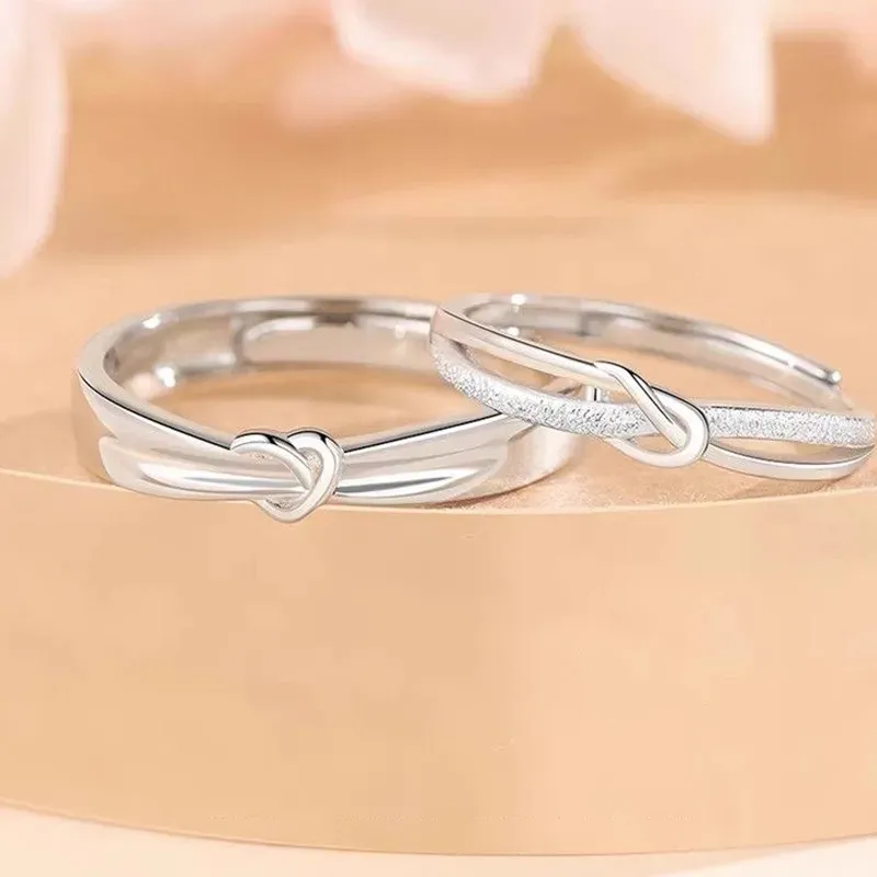 Golden Bliss 925 Sterling Silver Rings Unisex-2