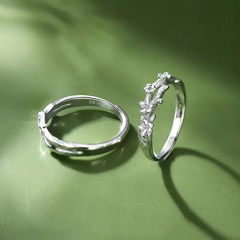 Golden Bliss S925 Silver Rings Unisex-3