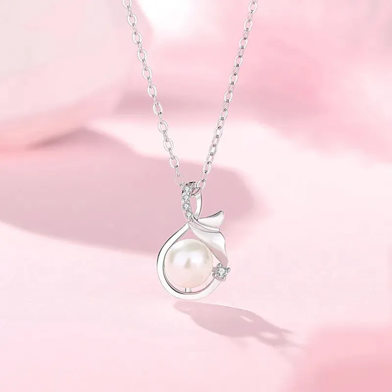 Golden Bliss S925 Silver Necklaces Women's-1