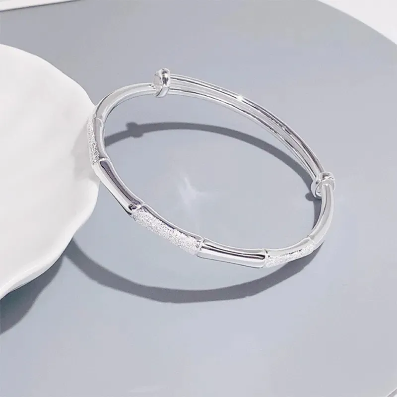 Golden Bliss S999 Fine Silver Sterling Silver Bracelets Women's-5