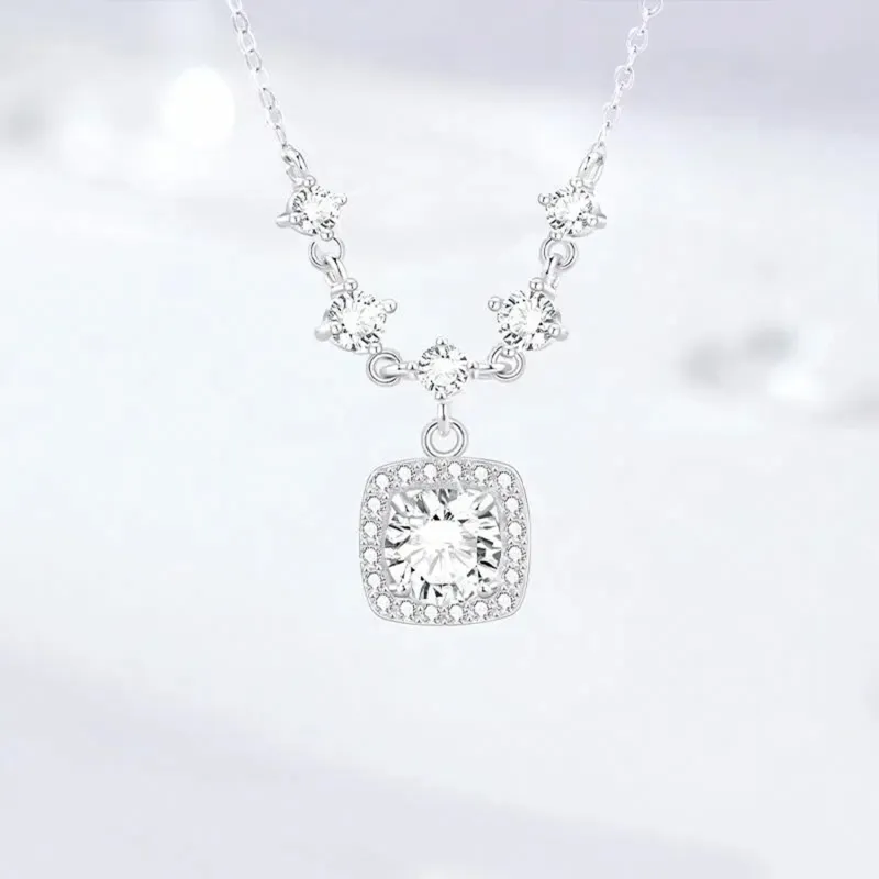 Golden Bliss 925 Sterling Silver Necklaces Women's-4