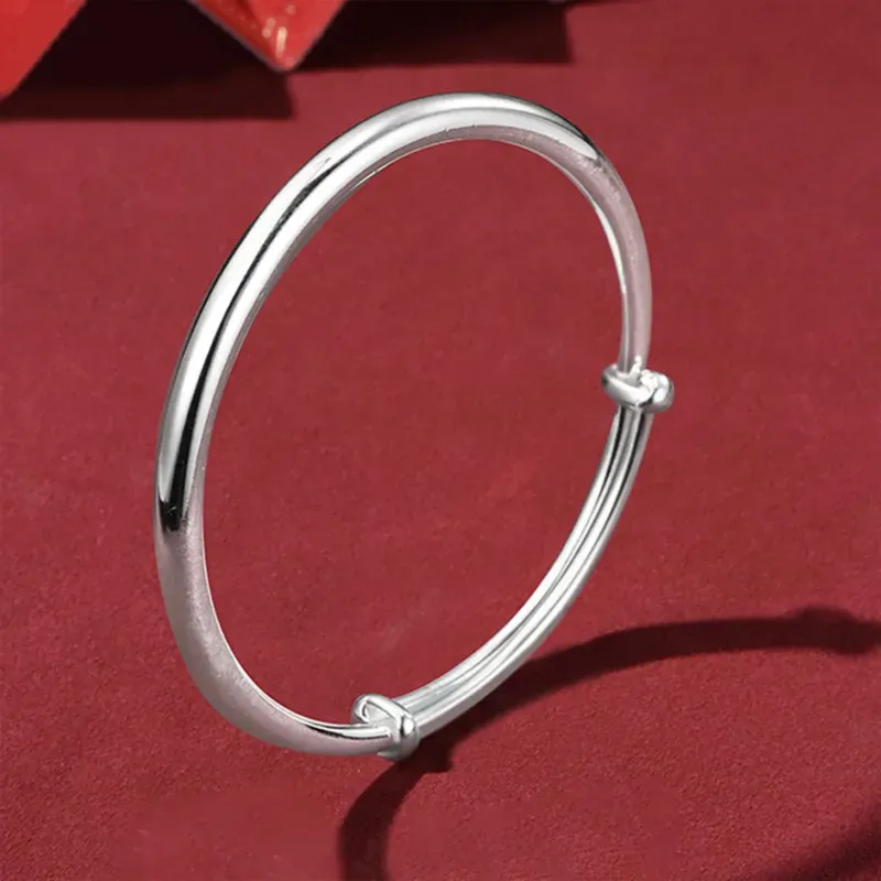 Golden Bliss S999 Sterling Silver Bracelets Women's-3