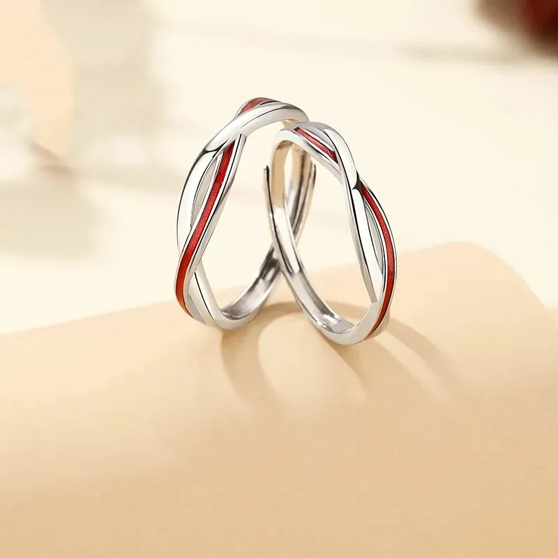 Golden Bliss S999 Fine Silver Rings Unisex-3