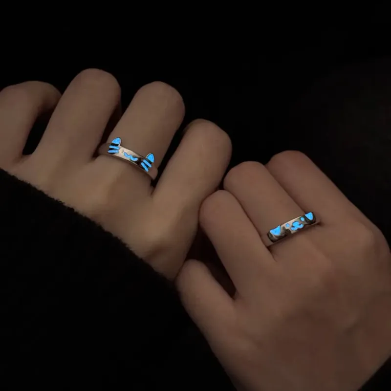 Golden Bliss S999 Fine Silver Rings Unisex-6