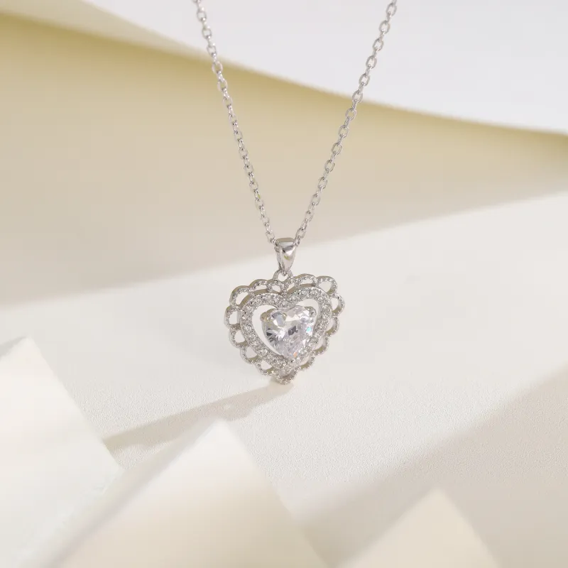 Golden Bliss S925 Silver Necklaces Women's-3
