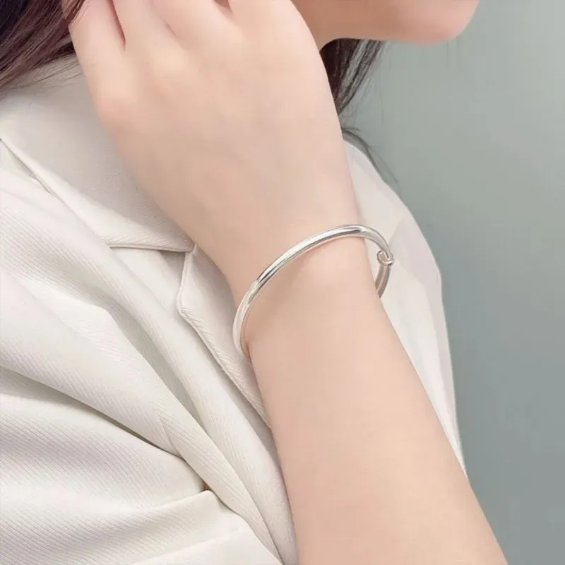 Golden Bliss S999 Sterling Silver Bracelets Women's-4