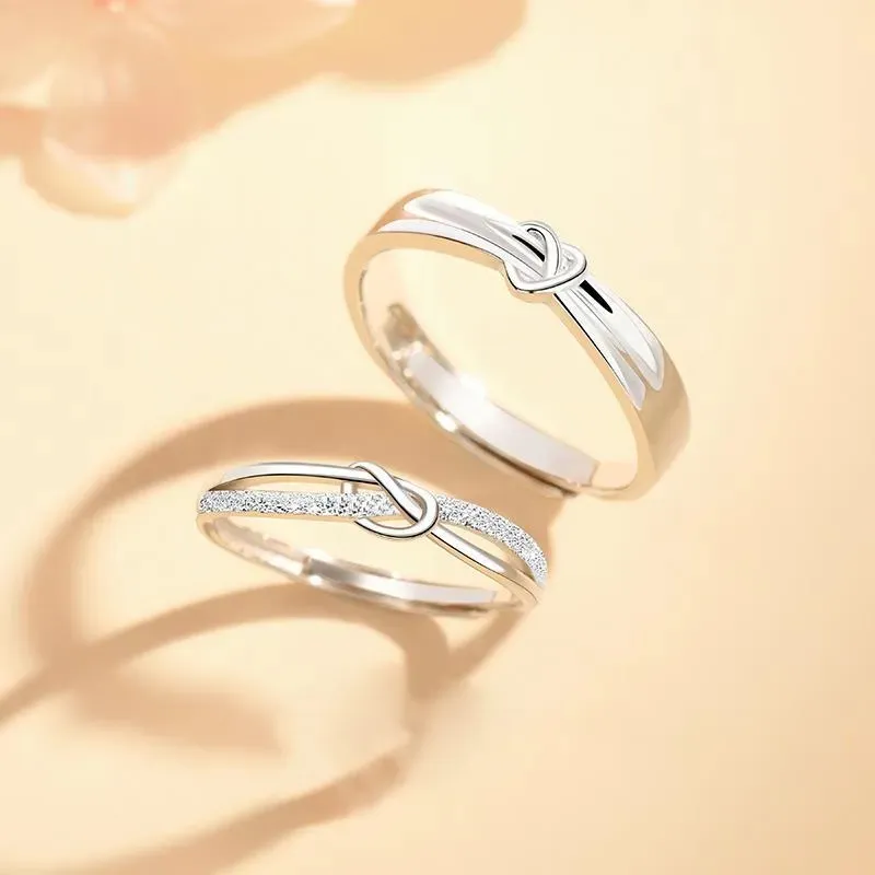 Golden Bliss 925 Sterling Silver Rings Unisex-1