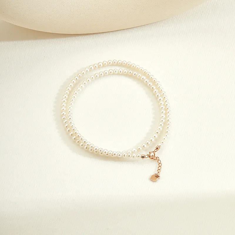 Golden Bliss Pearl Necklaces Women's-4
