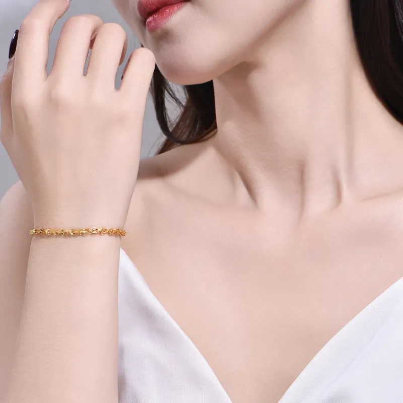 Golden Bliss Gold Bracelet Women's-2