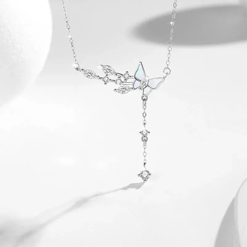 Golden Bliss S925 Silver Necklaces Women's-4