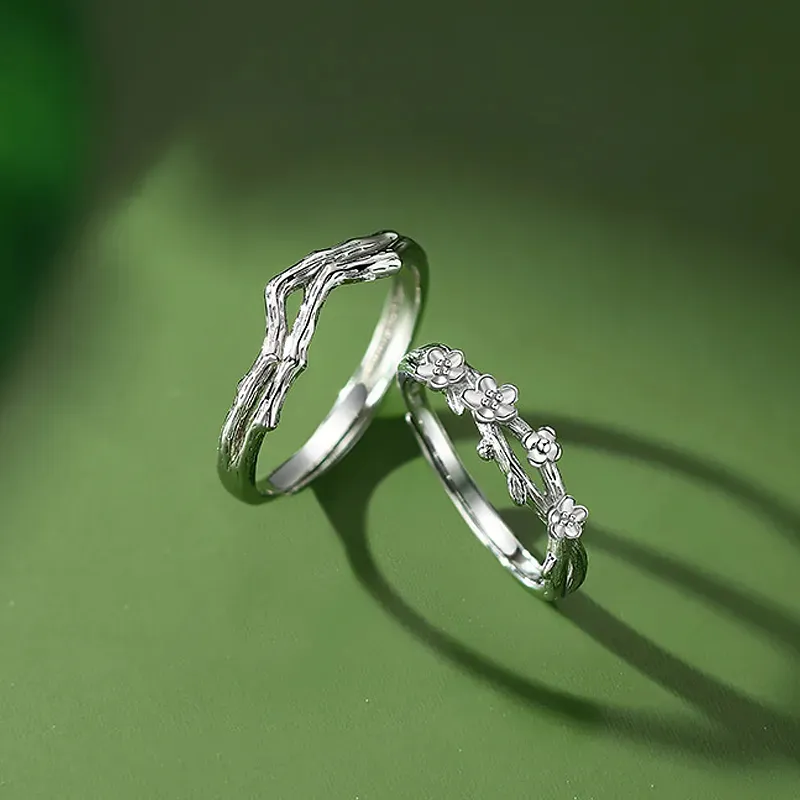 Golden Bliss S925 Silver Rings Unisex-2