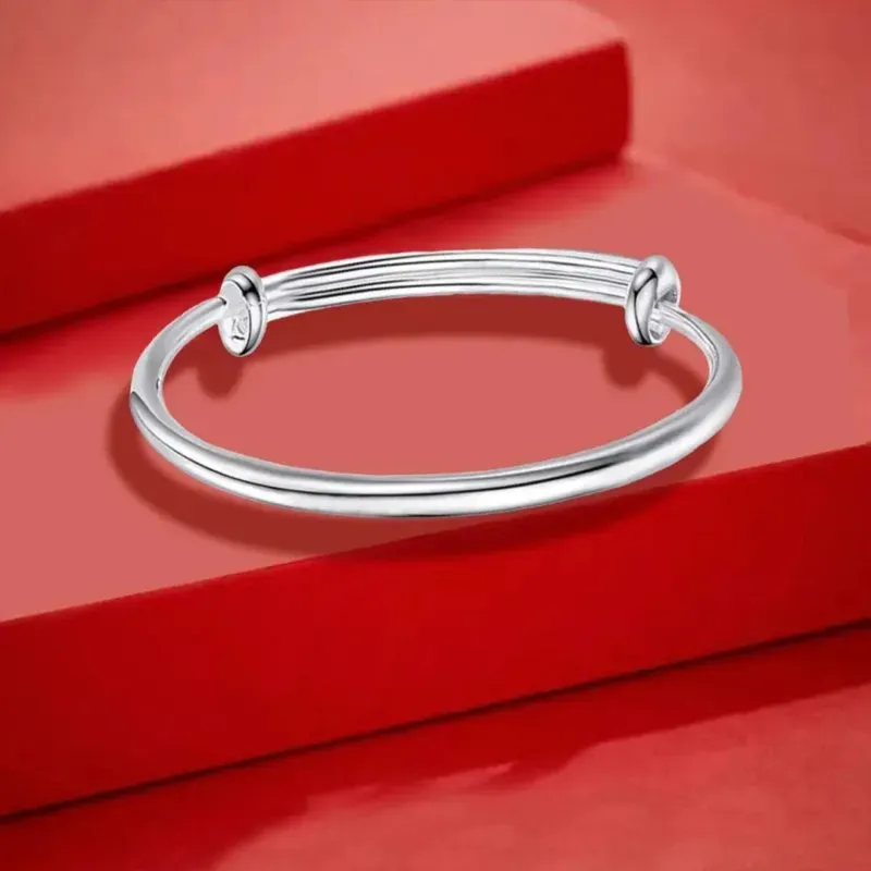 Golden Bliss S999 Sterling Silver Bracelets Women's-2