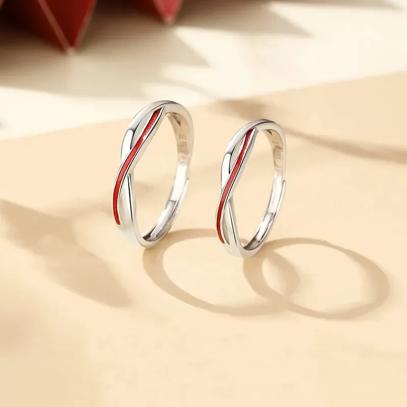 Golden Bliss S999 Fine Silver Rings Unisex-1