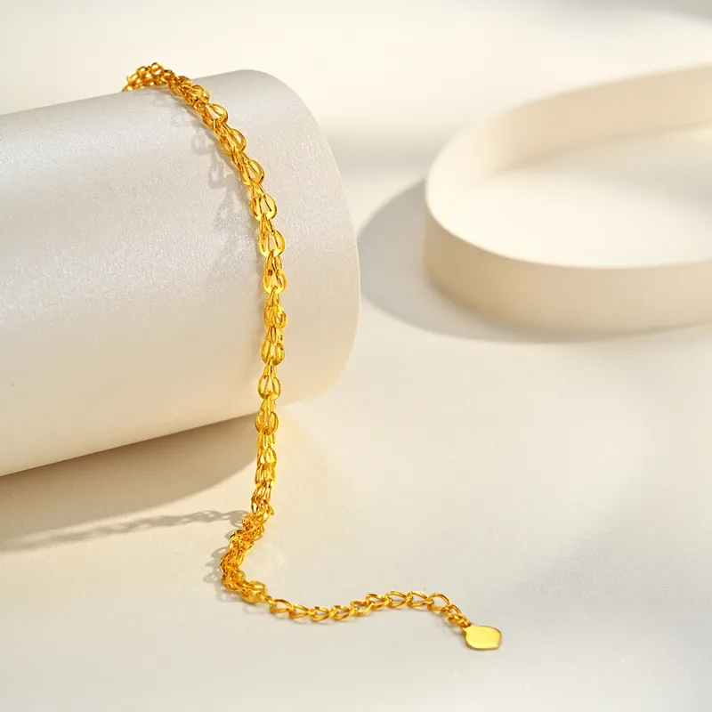 Golden Bliss Gold Bracelet Women's-3