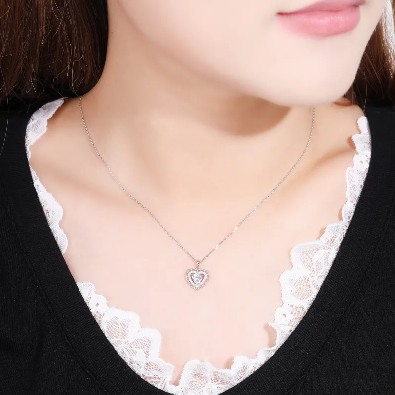 Golden Bliss S925 Silver Necklaces Women's-1