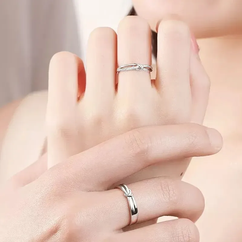 Golden Bliss 925 Sterling Silver Rings Unisex-4