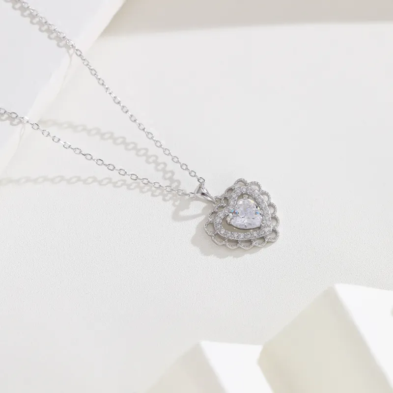 Golden Bliss S925 Silver Necklaces Women's-5