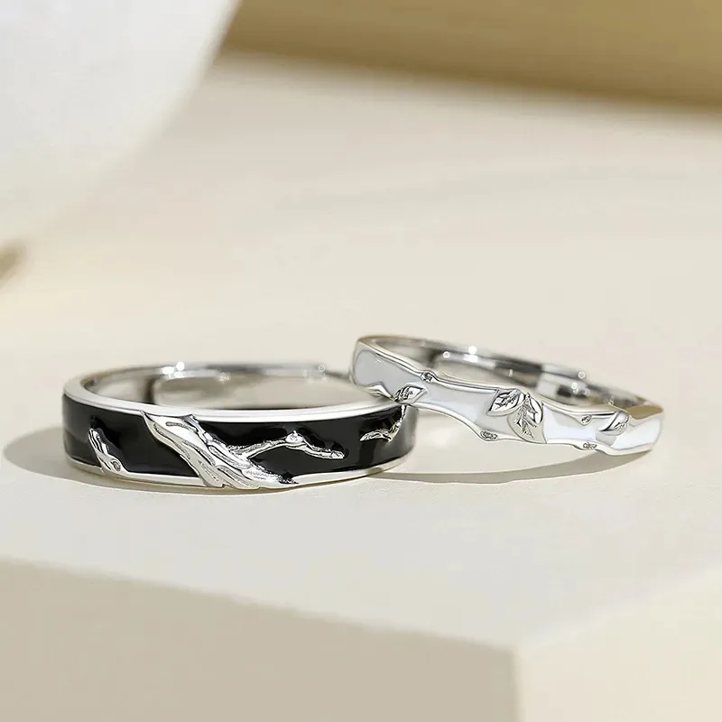 Golden Bliss S925 Silver Rings Unisex-2
