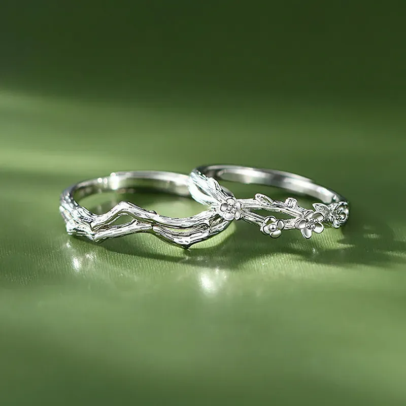 Golden Bliss S925 Silver Rings Unisex-4
