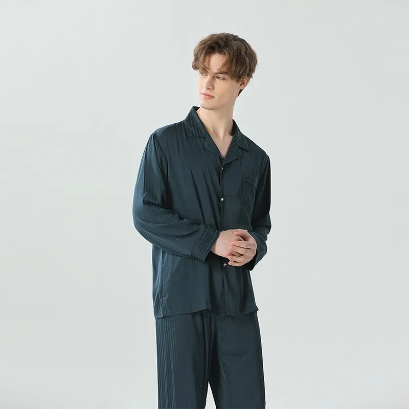 IIZZINI Pajama Set Men's Sea Green-2