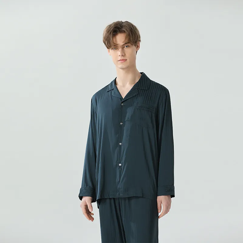IIZZINI Pajama Set Men's Sea Green-4