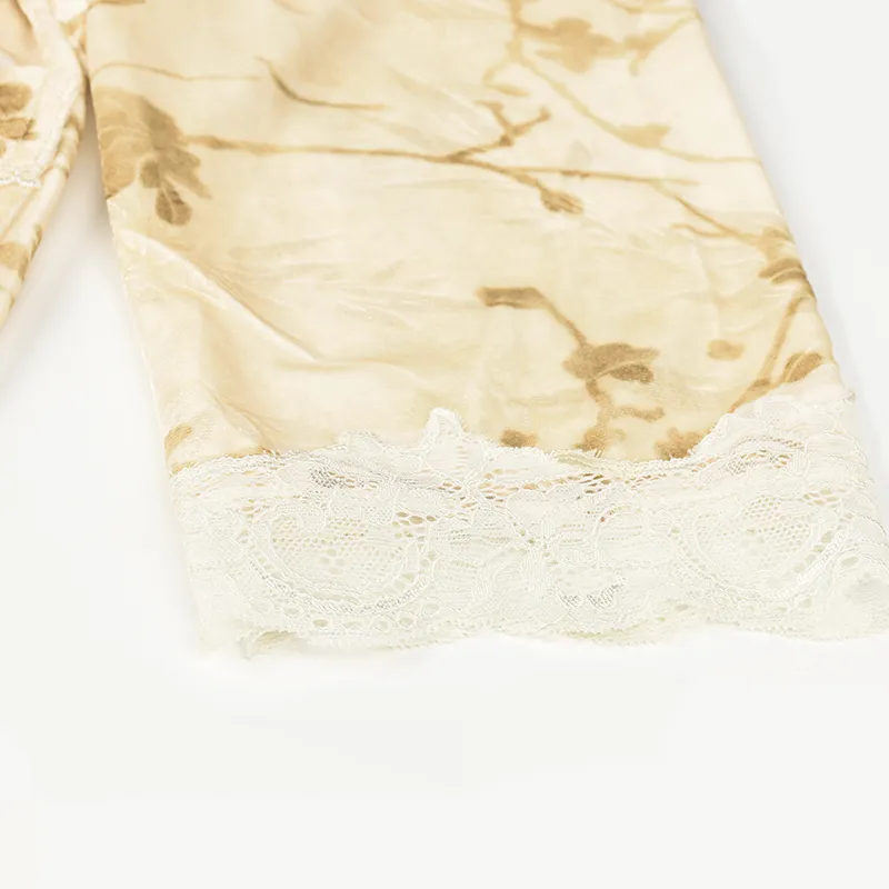 IIZZINI Pajama Set Women's Apricot-3