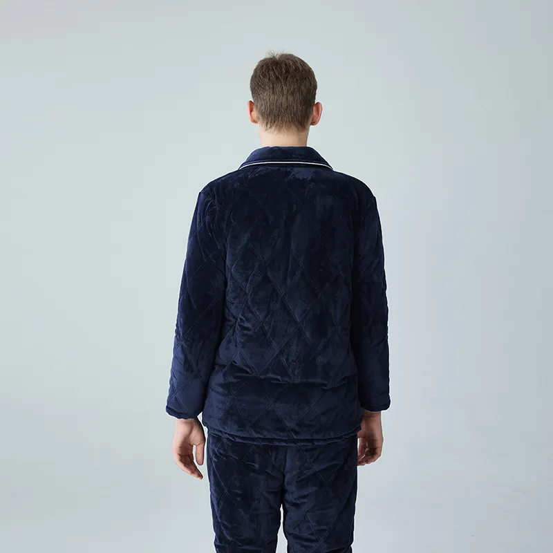 IIZZINI Pajama Set Men's Dark Blue-1