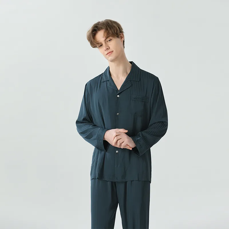 IIZZINI Pajama Set Men's Sea Green-1